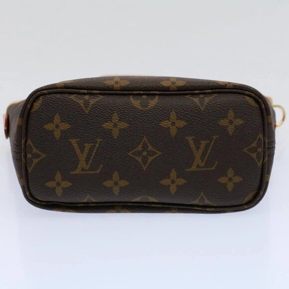 LOUIS VUITTON Monogram Neverfull BB Hand Bag 2way M46705 LV Auth ar10816S - Picture 7 of 16